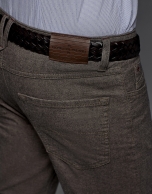 Mink-colored pants with 5 pockets