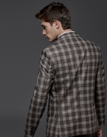 Mink checked sports jacket