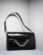 Black alligator leather Sena billfold