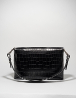 Black alligator leather Sena billfold