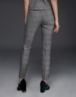 Gray glen plaid pants