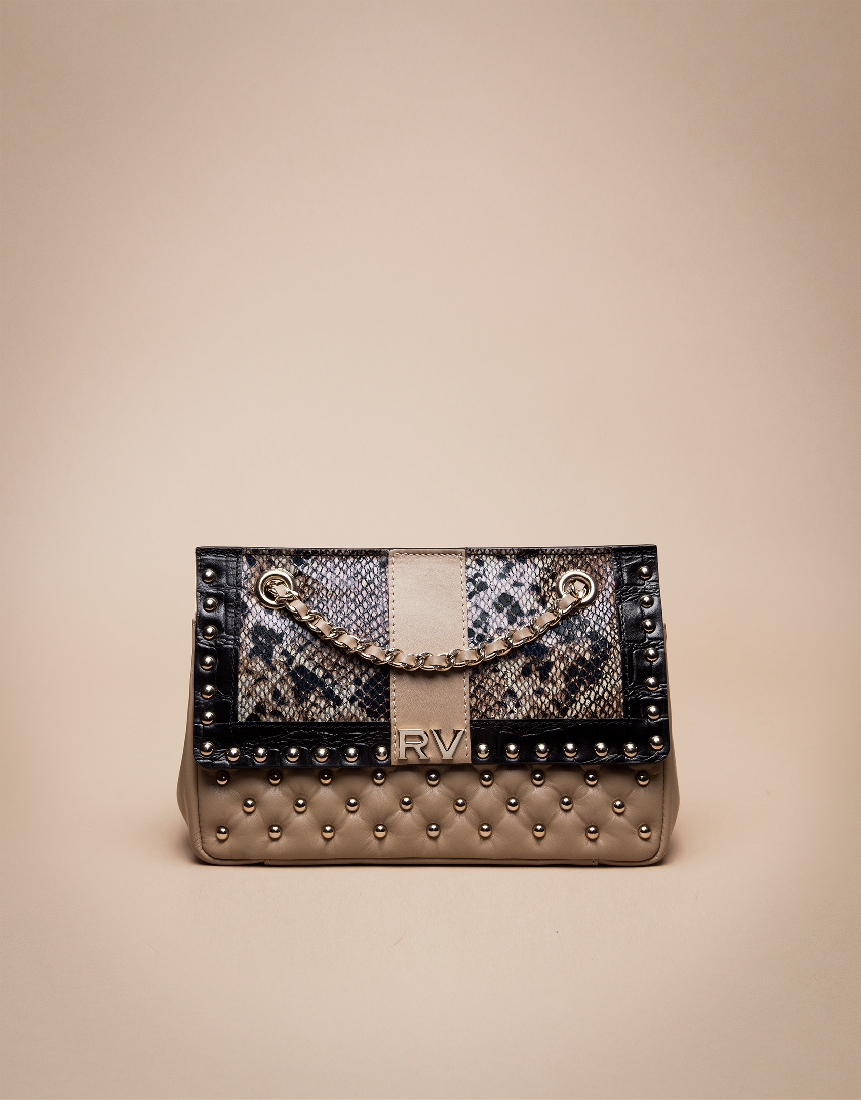 Bolso shoulder Ghauri exotic beige