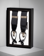 Honeycomb elastic suspenders 