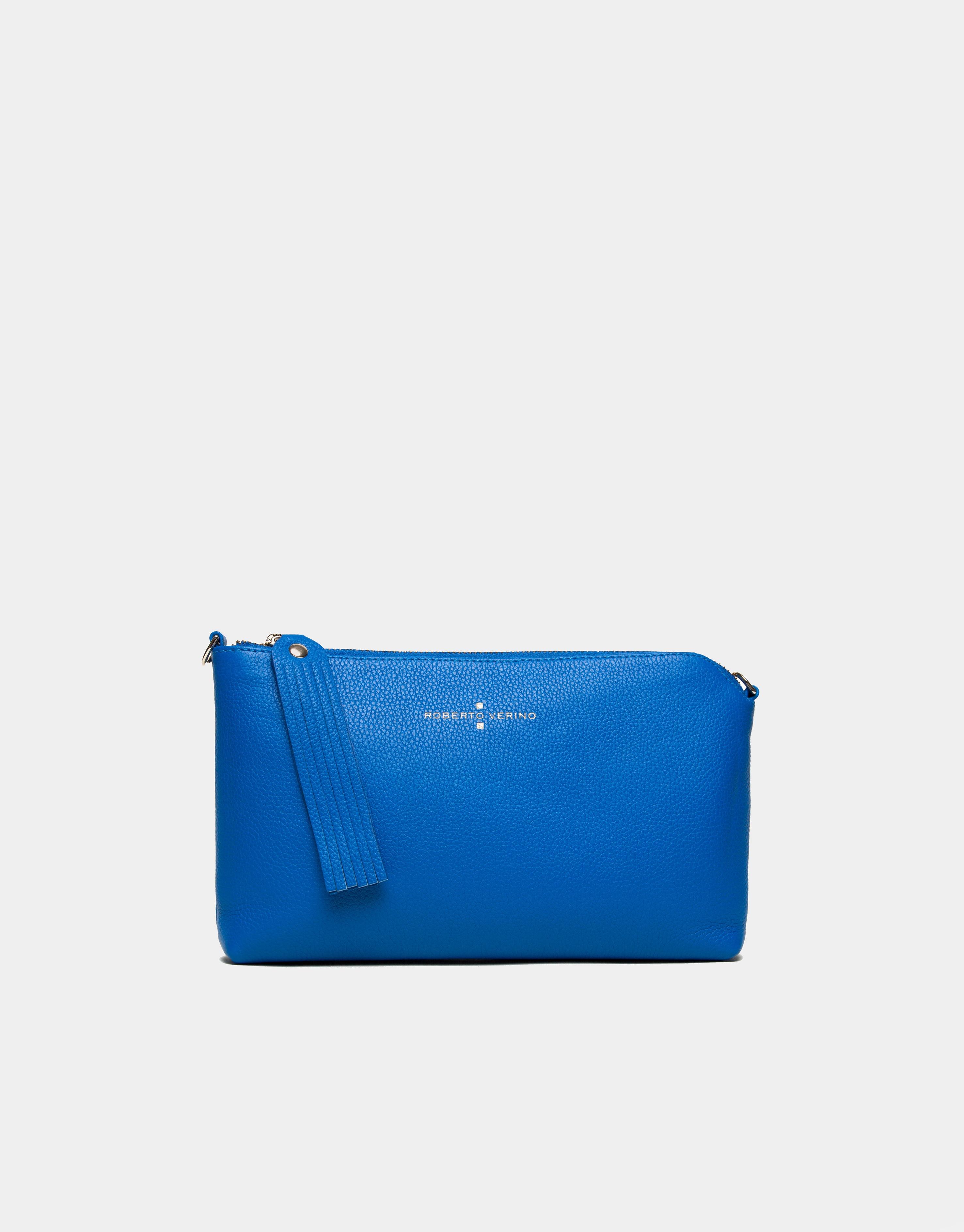 Sapphire leather Lisa nano Clutch 