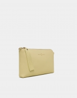 Bolso Clutch Lisa nano amarillo