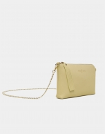 Bolso Clutch Lisa nano amarillo