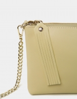 Bolso Clutch Lisa nano amarillo