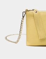 Bolso Clutch Lisa nano amarillo sol