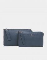 Bolso Clutch Lisa azul marino