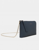 Bolso Clutch Lisa azul marino