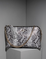 Bolso Clutch Lisa serpiente