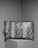 Bolso Clutch Lisa serpiente