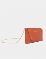 Bolso Clutch Lisa nano naranja