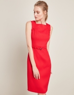 Vestido rojo tirantes