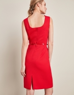 Vestido rojo tirantes