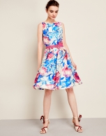 Vestido lady estampado azul