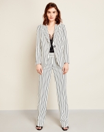 Pinstriped jacket