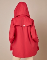 Red sailor parka