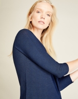 Blue Structure sweater