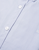 Blue Oxford sport shirt