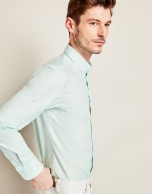 Sea green Oxford sport shirt