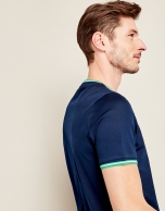 Navy blue t-shirt