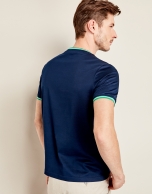 Navy blue t-shirt