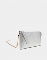 Bolso clutch Lisa Nano plata