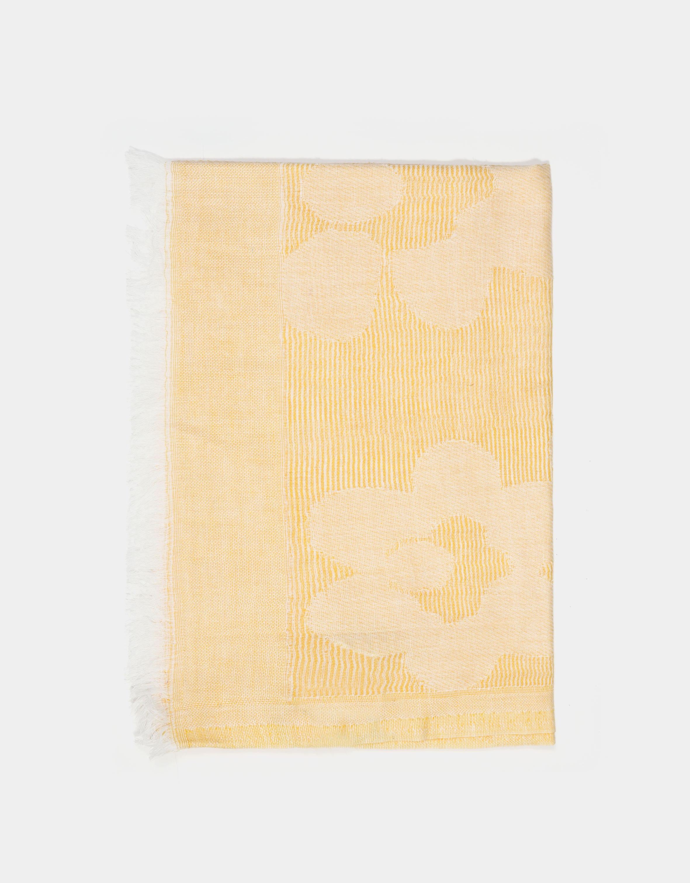 Chal jacquard floral ocre