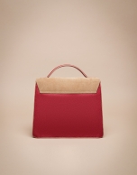 Red split leather Gazel Mega doctor's bag