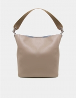 Bolso shopper Montparnasse piel cámel