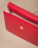 Mini red Pompidou shoulder bag