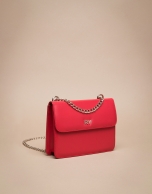 Mini red Pompidou shoulder bag