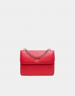 Mini red Pompidou shoulder bag