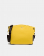 Bolso bandolera nylon amarillo