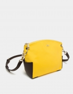 Bolso bandolera nylon amarillo