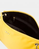 Bolso bandolera nylon amarillo