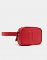 Bolso cinturón rojo