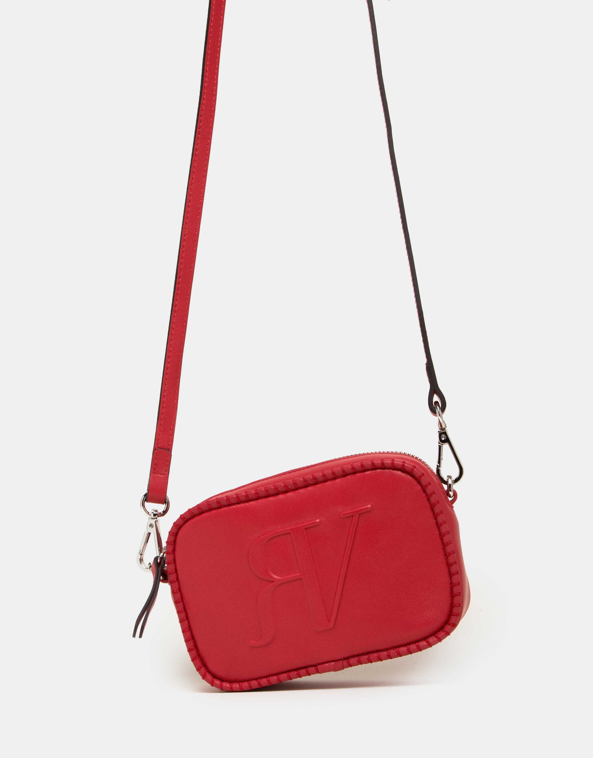 red everywhere belt bag