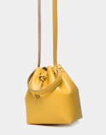 Bolso Bouquet piel amarillo