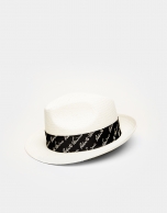 Sombrero borsalino blanco