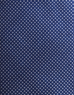 Blue/beige structured silk tie