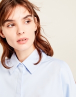 Light blue oversized shirt