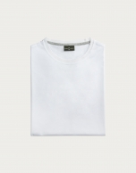 Basic white cotton top