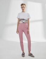 Pink jeans