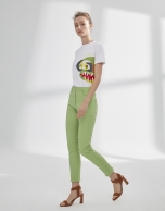 Green jeans