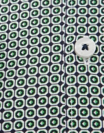 Camisa sport mosaico verde