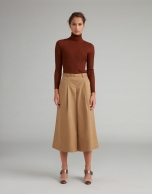 Camel culottes