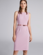 Pink sleeveless dress