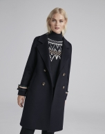 Blue sailor coat